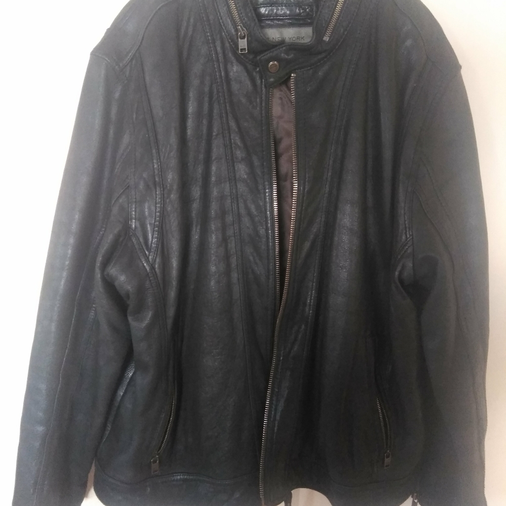 Mark New York Andrew Marc Leather Jacket.